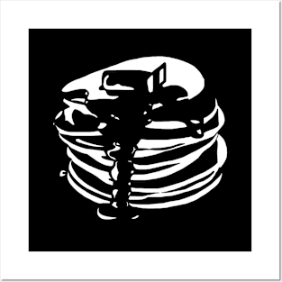 Contrast Pancakes Posters and Art